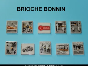 SERIE COMPLETE DE FEVES PERSO LA BRIOCHE BONNIN - BOULANGERIE -2CV