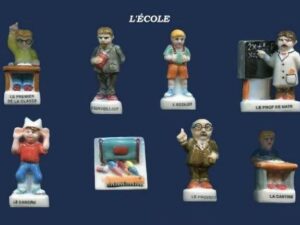 SERIE COMPLETE DE FEVES L'ECOLE