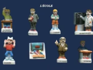 SERIE COMPLETE DE FEVES L'ECOLE