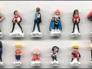 SERIE COMPLETE DE FEVES LES INDESTRUCTIBLES -DISNEY