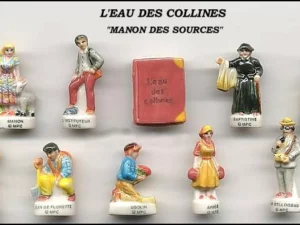 SERIE COMPLETE DE FEVES MANON DES SOURCES-MARCEL PAGNOL