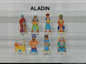 SERIE COMPLETE DE FEVES ALADDIN -NON DISNEY