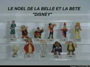LOT DE 4 Fèves Galette Des Rois Disney Animaux Rare Collector