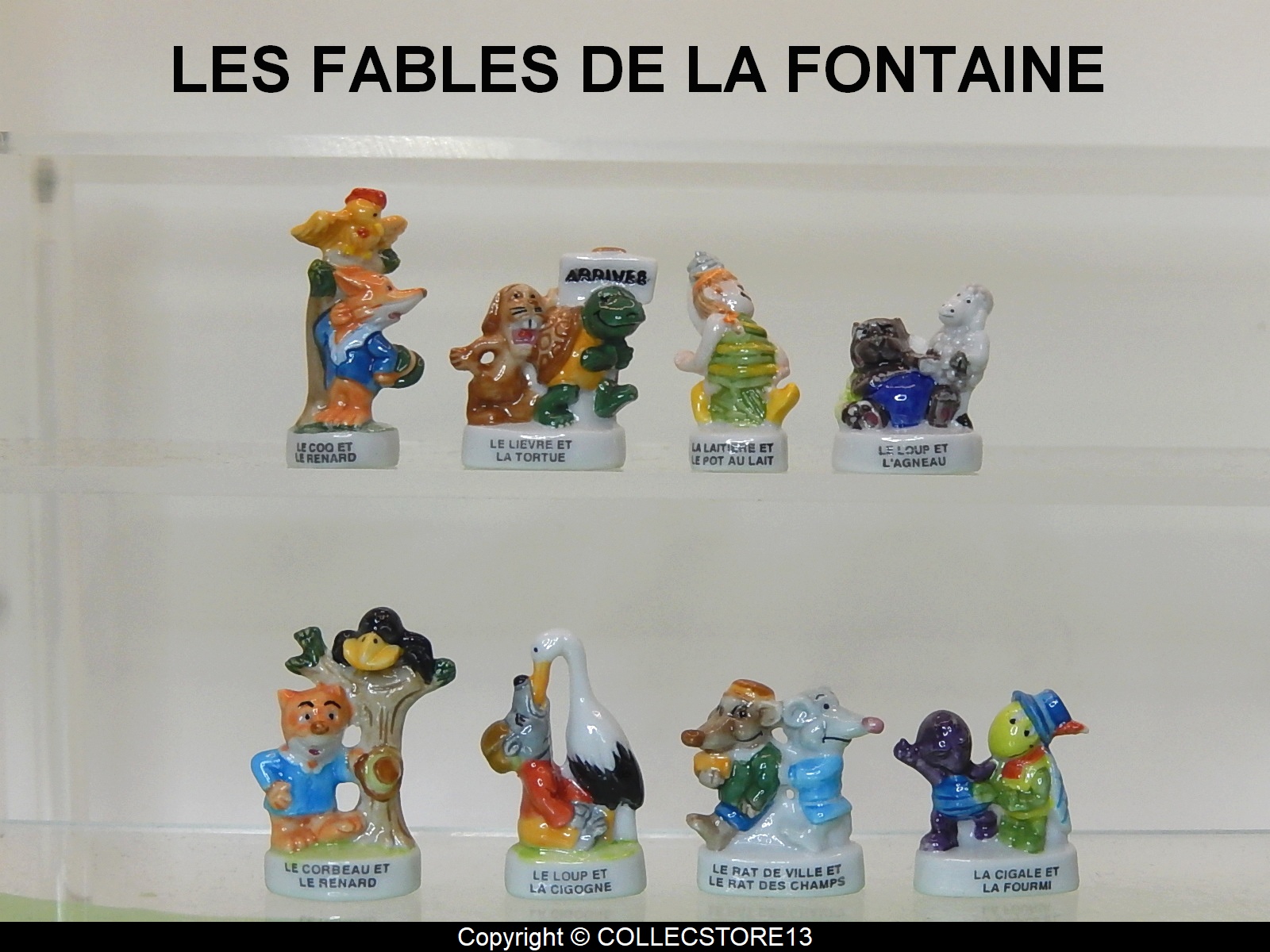 Serie Complete De Feves Les Fables De La Fontaine F Ves De Collection Collectstore