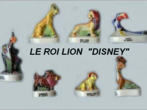 SERIE COMPLETE DE FEVES LE ROI LION 1995 - DISNEY