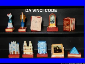 SERIE COMPLETE DE FEVES  LE DA VINCI CODE-LE FILM