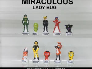 SERIE COMPLETE DE FEVES MIRACULOUS -LADY BUG
