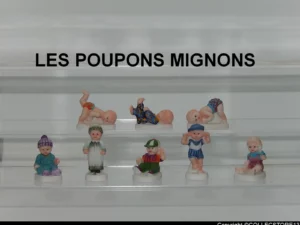 SERIE COMPLETE DE FEVES LES POUPONS MIGNONS