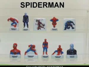 SERIE COMPLETE DE FEVES SPIDERMAN