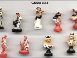 CARRE D'AS - LES CARTES FILET OR