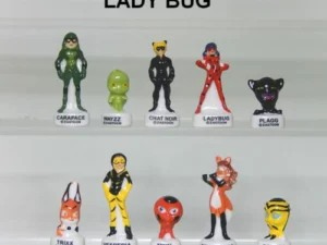 BOITE DE 100 FEVES LADY BUG MIRACULOUS