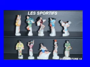 SERIE COMPLETE DE FEVES LES SPORTIFS