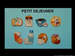SERIE COMPLETE DE FEVES LE PETIT DEJEUNER PLAT