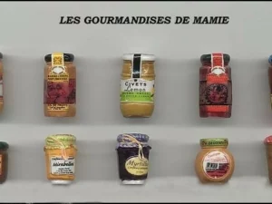 DVO8 LES GOURMANDISES DE MAMIE -POTS DE CONFITURE -POTS-BOCAUX