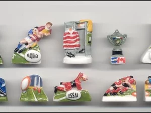 SERIE COMPLETE DE FEVES PASSION RUGBY