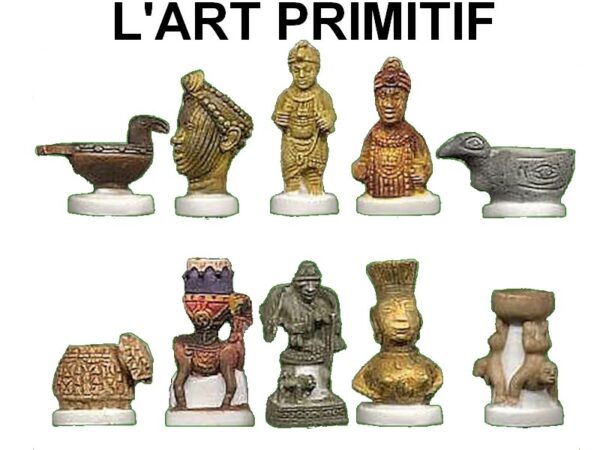 DVO1 L'ART PRIMITIF -STATUES -POTERIE-VASE