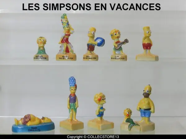 DVO2 SERIE COMPLETE DE FEVES LES SIMPSONS