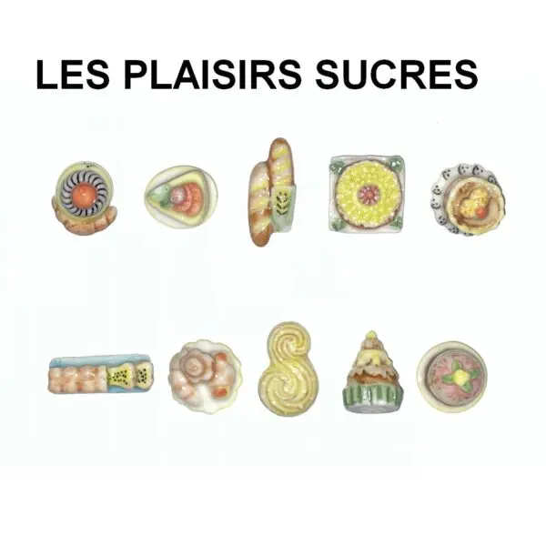 DVO6 LES PLASIRS SUCRES-GATEAUX-BOULANGERIE