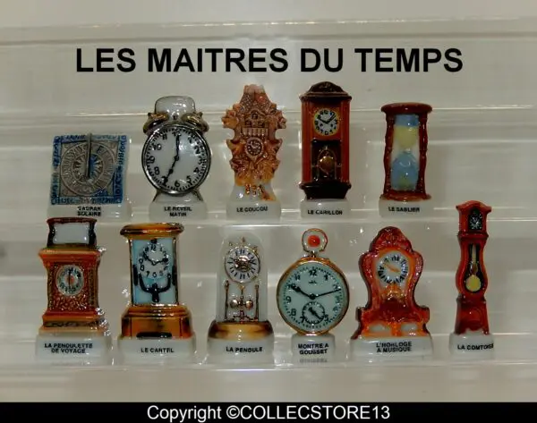 DVO7 LES MAITRES DU TEMPS - LES HORLOGES