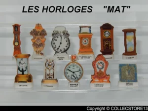 DVO1 LES MAITRES DU TEMPS -HORLOGES-MONTRES- FILET OR ET PLATINE - MAT