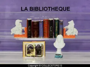 DVO7 LA BIBLIOTHEQUE -LIVRES