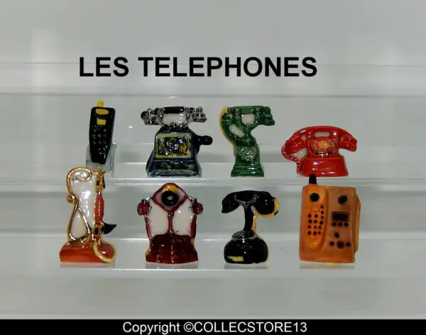 DVO7 LES TELEPHONES FILET OR ET PLATINE