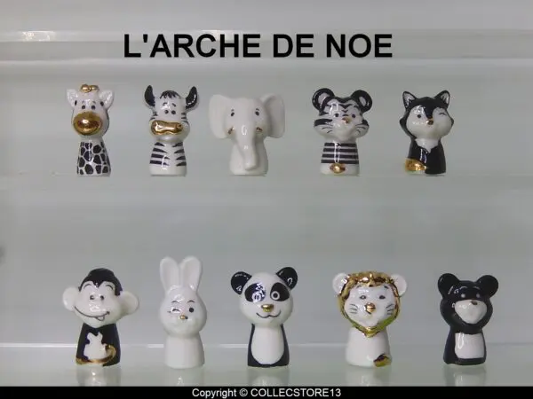 L'ARCHE DE NOE -FILET OR - ANIMAUX