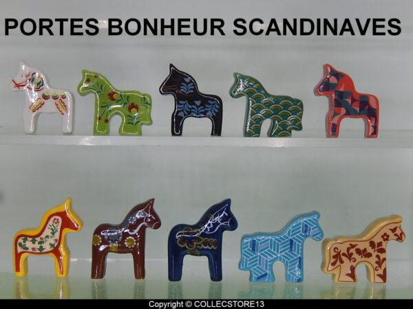 LES PORTES BONHEUR SCANDINAVES 2025 - LES CHEVAUX