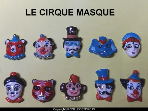 LE CIRQUE MASQUE - FILET OR