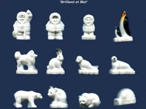 BOITE DE 100 FEVES LA PLANETE BLANCHE