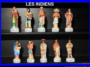 DVO 4 SERIE DE FEVES LES INDIENS