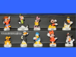 DVO 4 SERIE DE FEVES MICKEY ET SES AMIS