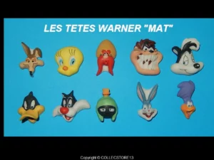 DVO9  LES TETES DE LA WARNER