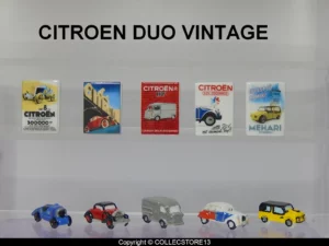 CITOEN DUO VINTAGE- 2CV - MEHARI - VOITURES