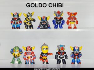 BOITE DE 100 FEVES  GOLDO CHIBI -GOLDORAK 2026