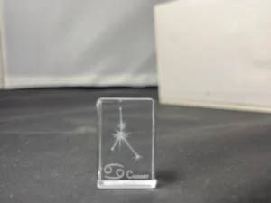 FEVES A L'UNITE SIGNES ASTROLOGIQUES EN VERRE (CANCER)