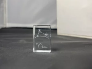 FEVES A L'UNITE SIGNES ASTROLOGIQUES EN VERRE (BELIER)