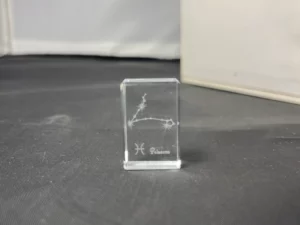 FEVES A L'UNITE SIGNES ASTROLOGIQUES EN VERRE (POISSON)