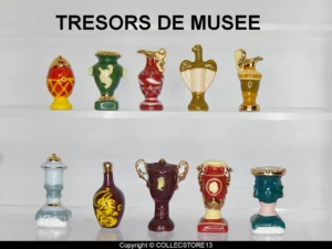 TRESORS DE MUSEE 2026  "FILET OR " - VASES