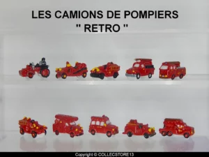 LES CAMIONS DE POMPIERS RETRO
