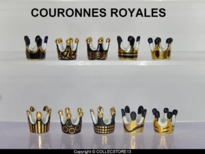 LES COURONNES ROYALES 2026 NOIR ET OR