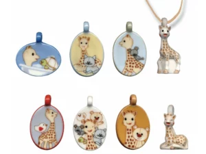 DVO10 SOPHIE LA GIRAFE MEDAILLONS