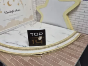 ST8G FEVE A L'UNITE LOGO RUGBY TOP 14