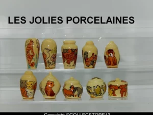 DVO7 LES JOLIES PORCELAINES - VASES-POTS