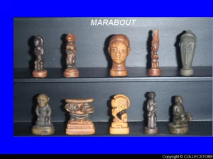DVO6 MARABOUT -STATUES - AFRIQUE