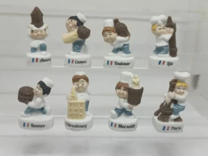 DVO11 SERIE INCOMPLETE DE FEVES LES PETITS CHOCOLATIERS
