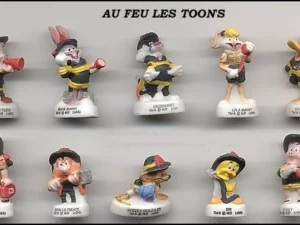 AU FEU LES TOON'S -WARNER-TITI -GROSMINET-BUNNY-