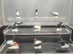 DVO11 SERIE INCOMPLETE DE FEVES LES OISEAUX MAT
