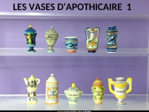 DVO8 LES VASES D'APOTHICAIRE 1 (SERIE DE 10 FEVES)
