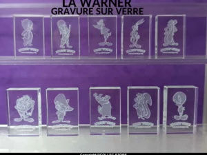 LA WARNER GRAVURE SUR VERRE